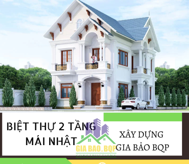 Mẫu Biệt Thự Mái Thái 2 Tầng Hiện Đại Tại Quận 5