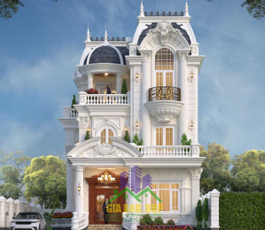 Biệt thự tân cổ điển 3 tầng: Vẻ đẹp sang trọng, khẳng định đẳng cấp!