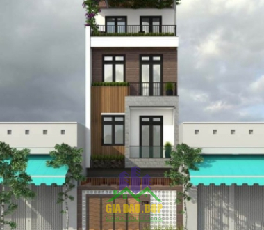 MẪU NHÀ 3 TẦNG 5X20M VỚI KIẾN TRÚC HIỆN ĐẠI