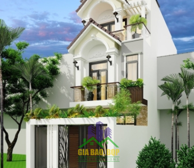 MẪU NHÀ ĐẸP 5X20M 3 TẦNG HÌNH KHỐI ĐƠN GIẢN