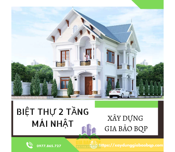 Mẫu Biệt Thự Mái Thái 2 Tầng Hiện Đại Tại Quận 5